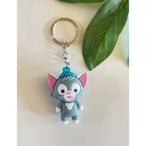 Cute Tom ( cat) Keychain - Picture 1 of 2